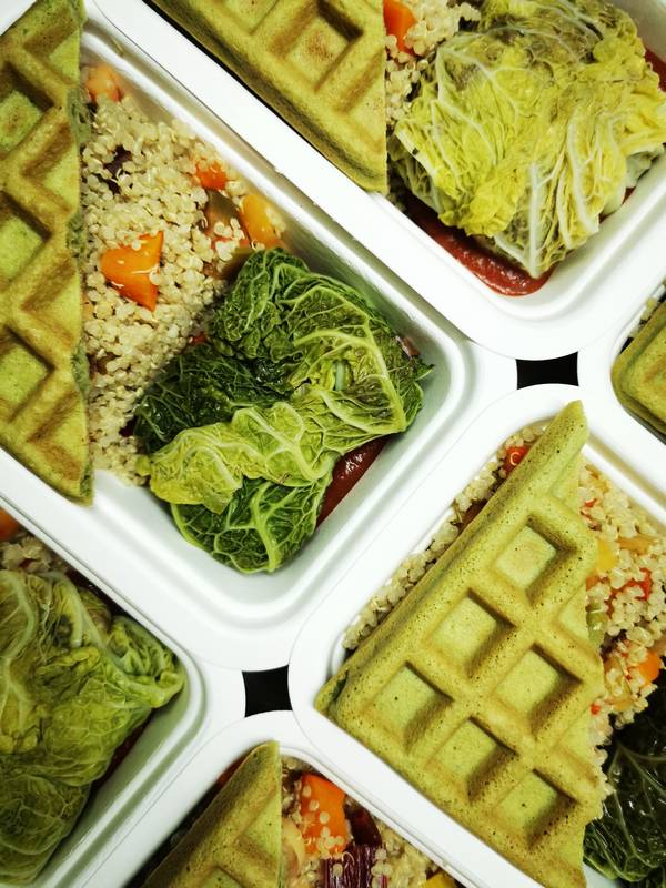 Box quinoa chou farci